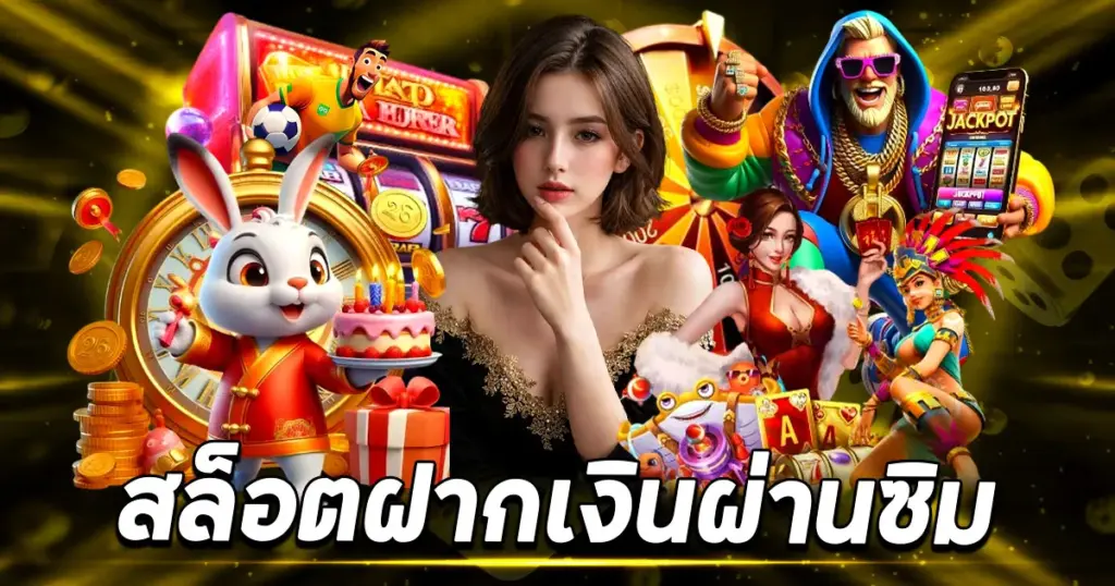 สล็อตฝากเงินผ่านซิม